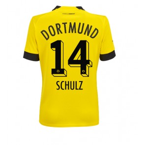 Borussia Dortmund Nico Schulz #14 kläder Kvinnor 2022-23 Hemmatröja Kortärmad